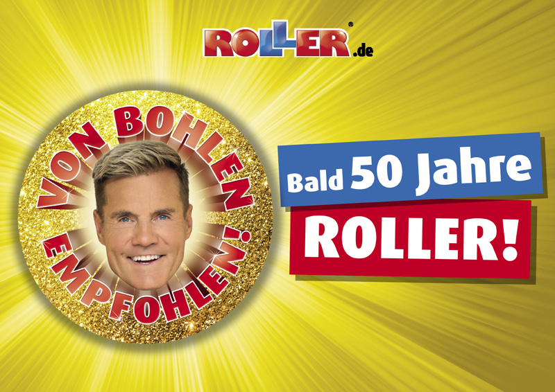 ROLLER startet mit Dieter Bohlen ins Jubiläumsjahr