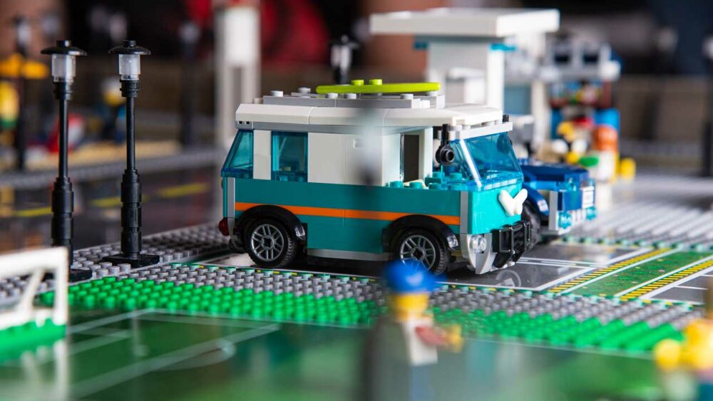 Symbolisch Lego-Auto