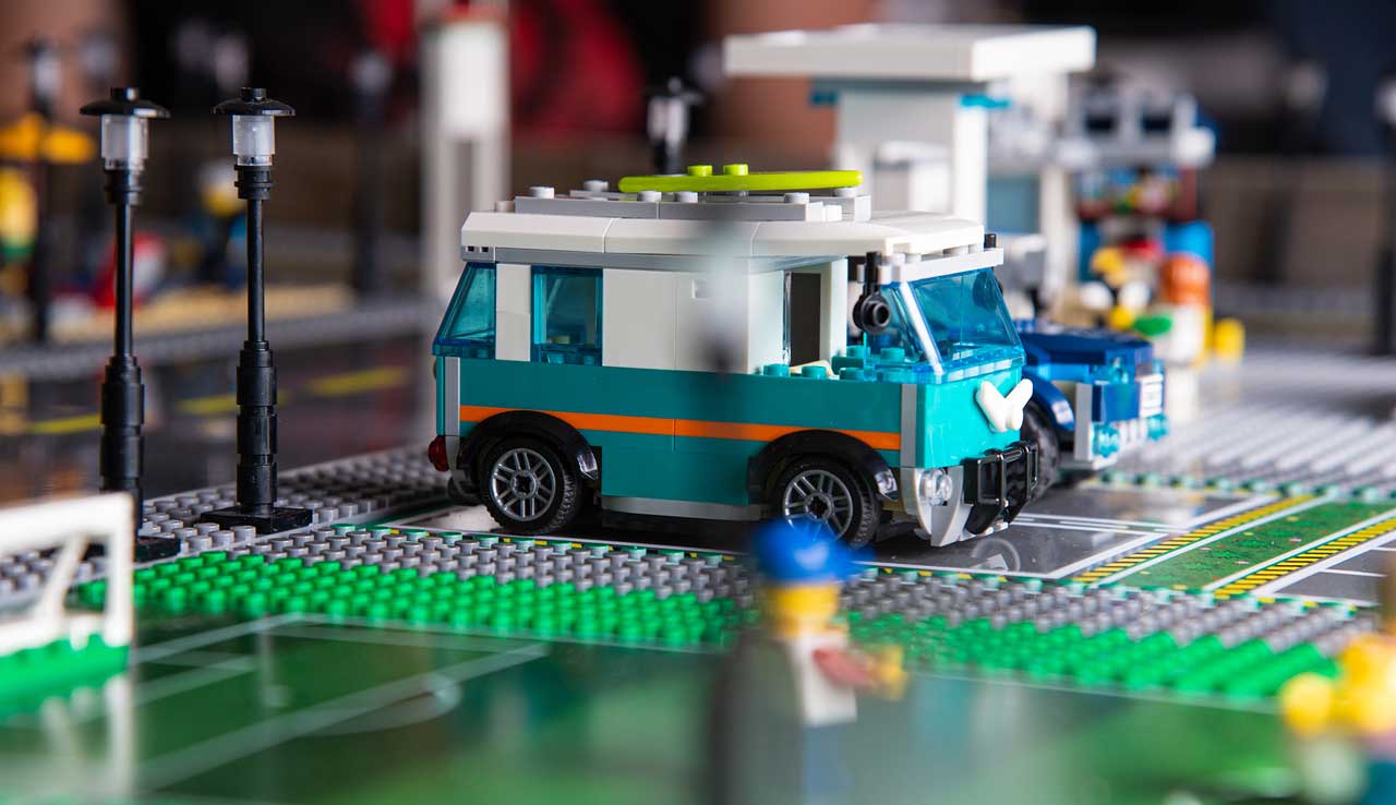 Symbolisch Lego-Auto